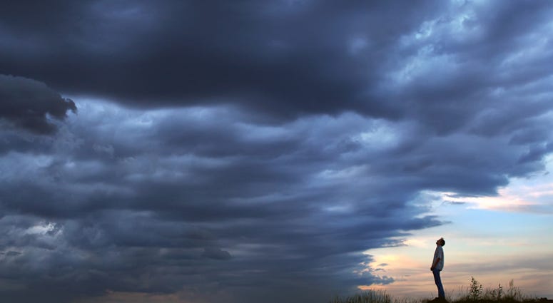 Storm Clouds, Cold Front Storm Clouds, Cold Front