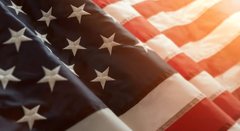 American flag, Memorial Day American flag, Memorial Day