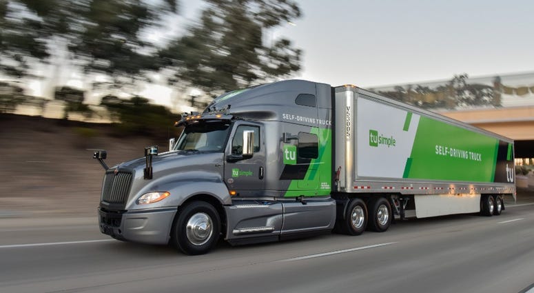 Tu Simple truck PR Tu Simple truck PR