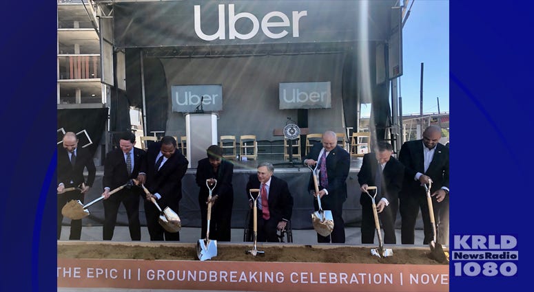 Uber Groundbreaking. Uber Groundbreaking.