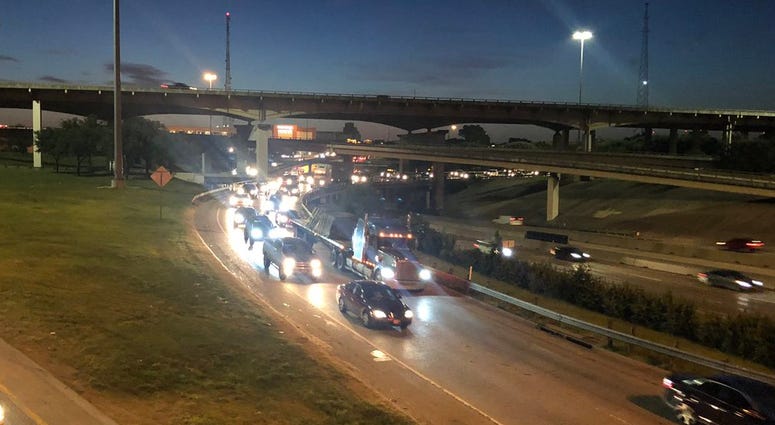 Wrong Way Crash Shuts Down Dallas Highway Wrong Way Crash Shuts Down Dallas Highway