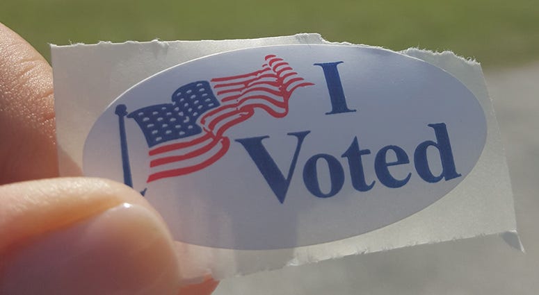 Vote Sticker, Election Day Vote Sticker, Election Day