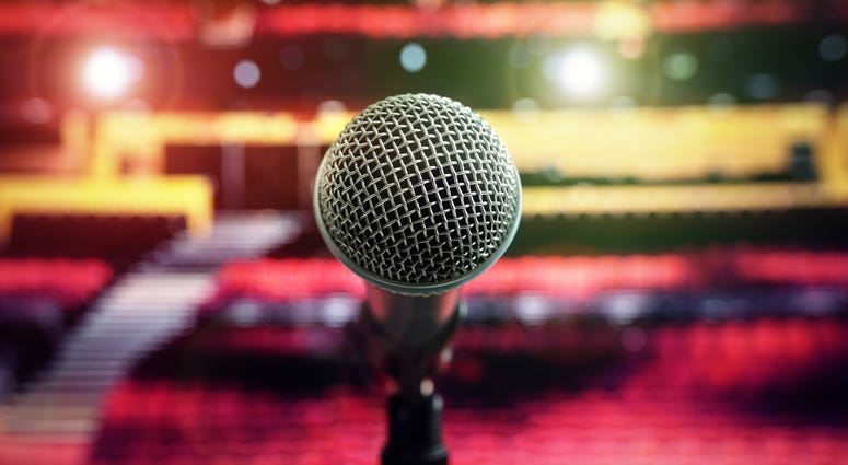 Stage, Microphone, Performance, Stage, Microphone, Performance,