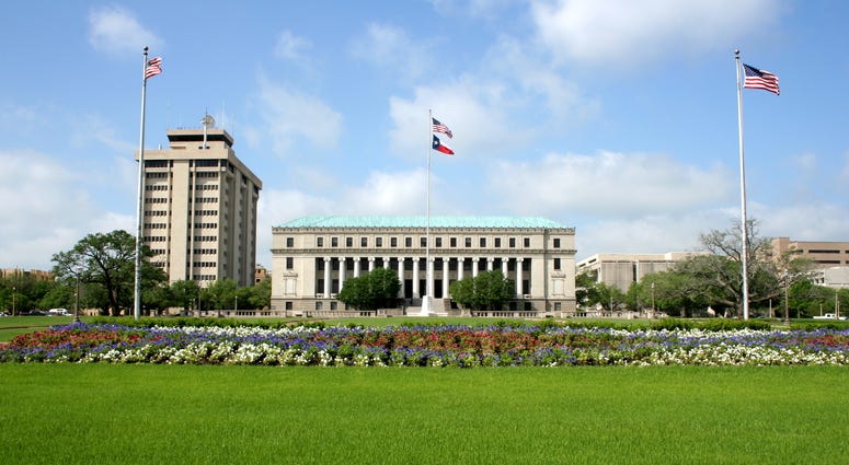 University buildings on campus of Texas A&M in College Station, Texas University buildings on campus of Texas A&M in College Station, Texas