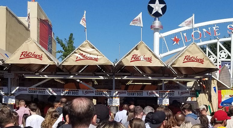 Fletcher's Corny Dogs, State Fair of Texas Fletcher's Corny Dogs, State Fair of Texas