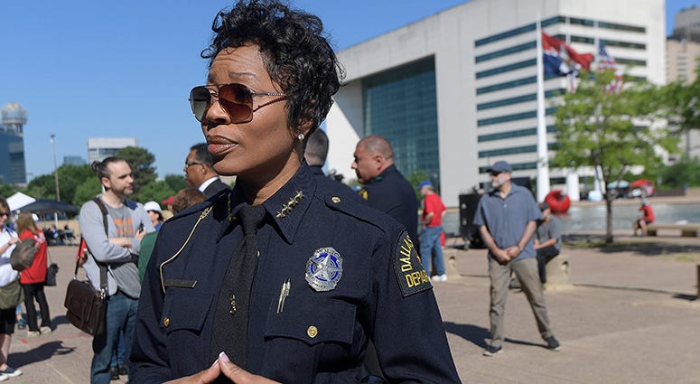 Dallas Police Chief Renee Hall Dallas Police Chief Renee Hall