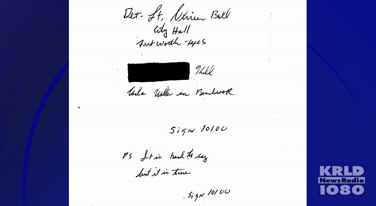 Cold Case Letter Cold Case Letter