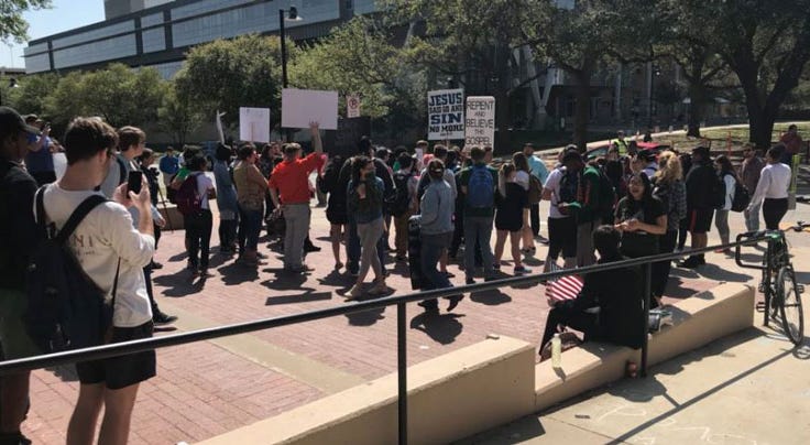UNT Protest UNT Protest