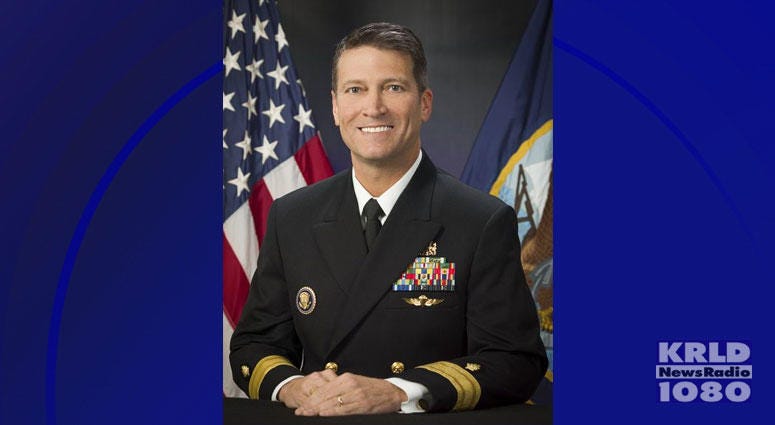 Rear Admiral Ronny Jackson Rear Admiral Ronny Jackson
