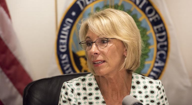 U.S. Secretary of Education Betsy DeVos U.S. Secretary of Education Betsy DeVos