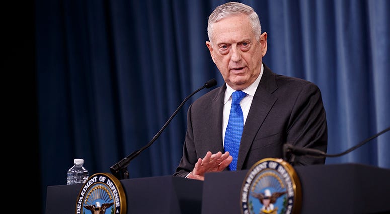 Secretary of Defense Jim Mattis Secretary of Defense Jim Mattis