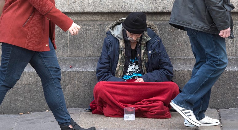 homeless person homeless person