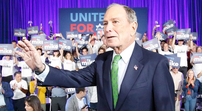 Presidential candidate Michael Bloomberg Presidential candidate Michael Bloomberg