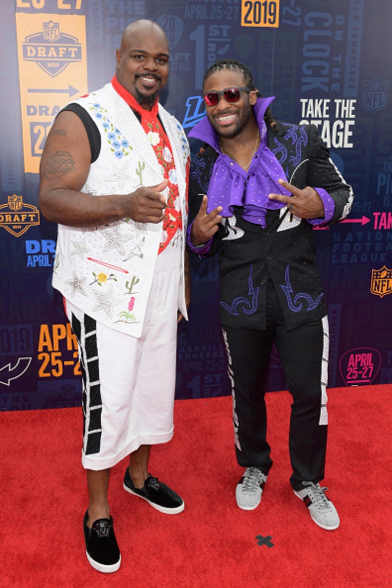 Vince Wilfork, DeAngelo Williams