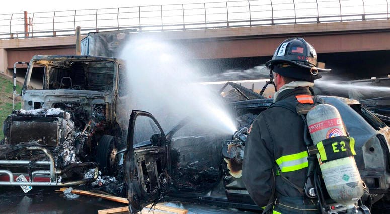 Colorado Fatal Truck Crash And Fire Colorado Fatal Truck Crash And Fire