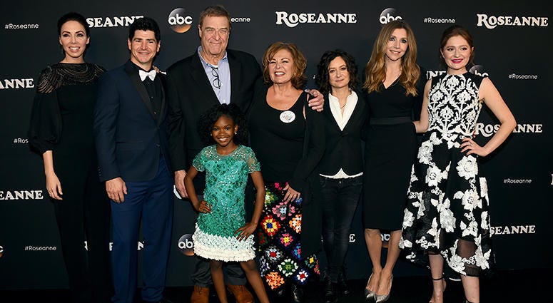 The cast of "Roseanne" The cast of "Roseanne"