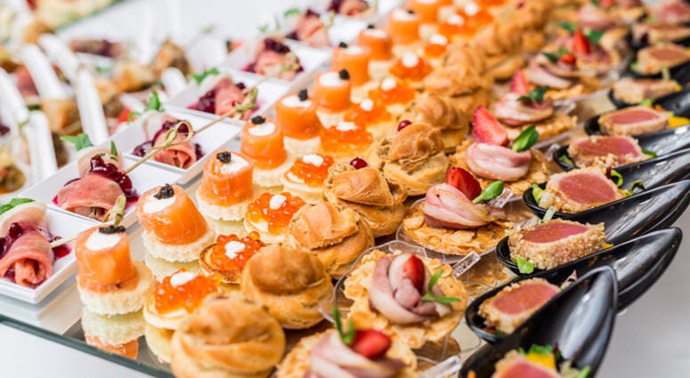Gourmet appetizers Gourmet appetizers