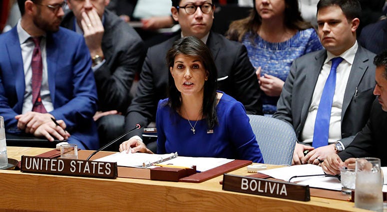 U.S. Ambassador to the United Nations Nikki Haley U.S. Ambassador to the United Nations Nikki Haley
