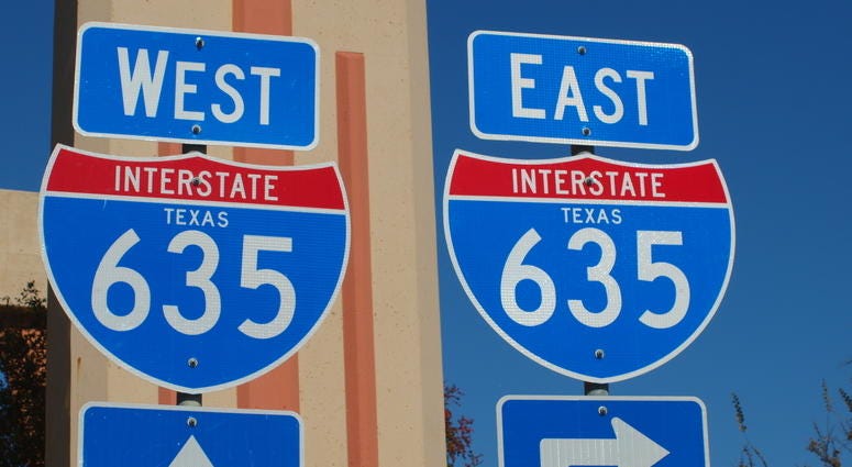 I-635 LBJ Sign I-635 LBJ Sign