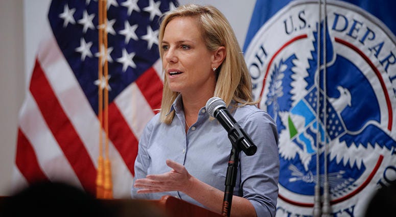 Department of Homeland Security Secretary Kirstjen M. Nielsen Department of Homeland Security Secretary Kirstjen M. Nielsen