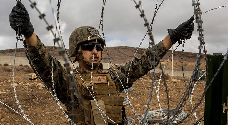 Military At US Border Military At US Border