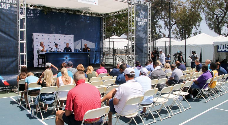 2018 Dallas Cowboys Training Camp Opening Press Conference 2018 Dallas Cowboys Training Camp Opening Press Conference
