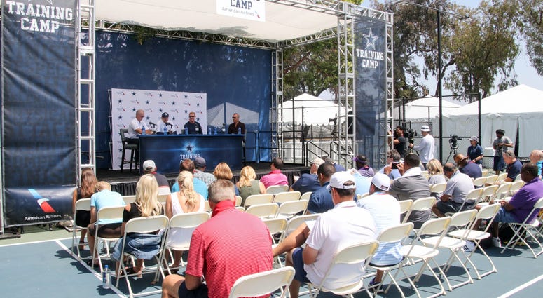 2018 Dallas Cowboys Training Camp Opening Press Conference 2018 Dallas Cowboys Training Camp Opening Press Conference