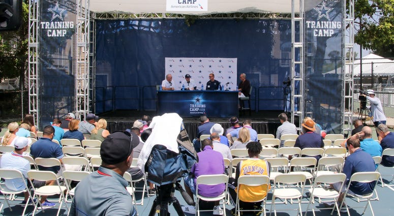 2018 Dallas Cowboys Training Camp Opening Press Conference 2018 Dallas Cowboys Training Camp Opening Press Conference