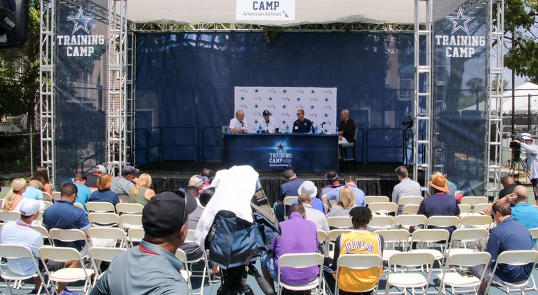 2018 Dallas Cowboys Training Camp Opening Press Conference 2018 Dallas Cowboys Training Camp Opening Press Conference