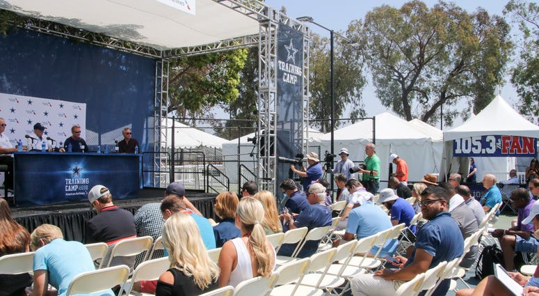 2018 Dallas Cowboys Training Camp Opening Press Conference 2018 Dallas Cowboys Training Camp Opening Press Conference