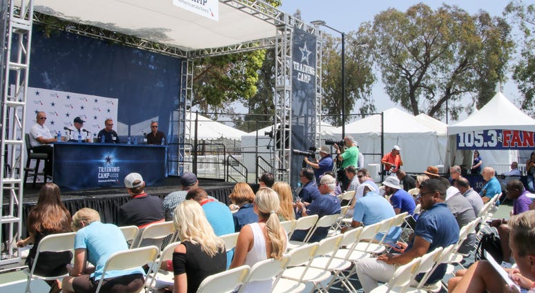 2018 Dallas Cowboys Training Camp Opening Press Conference 2018 Dallas Cowboys Training Camp Opening Press Conference