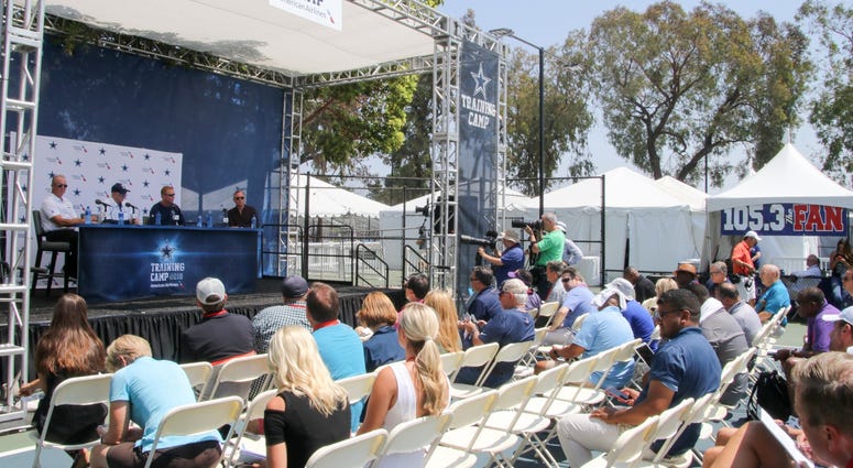 2018 Dallas Cowboys Training Camp Opening Press Conference 2018 Dallas Cowboys Training Camp Opening Press Conference