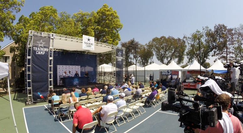 2018 Dallas Cowboys Training Camp Opening Press Conference 2018 Dallas Cowboys Training Camp Opening Press Conference
