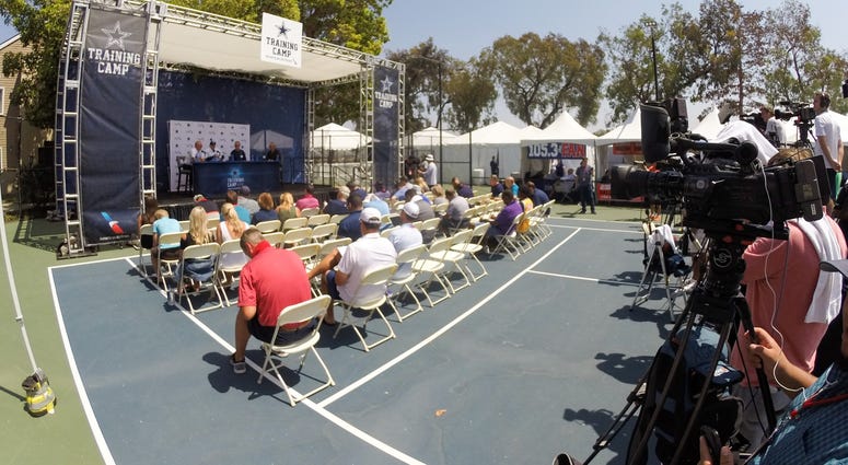 2018 Dallas Cowboys Training Camp Opening Press Conference 2018 Dallas Cowboys Training Camp Opening Press Conference