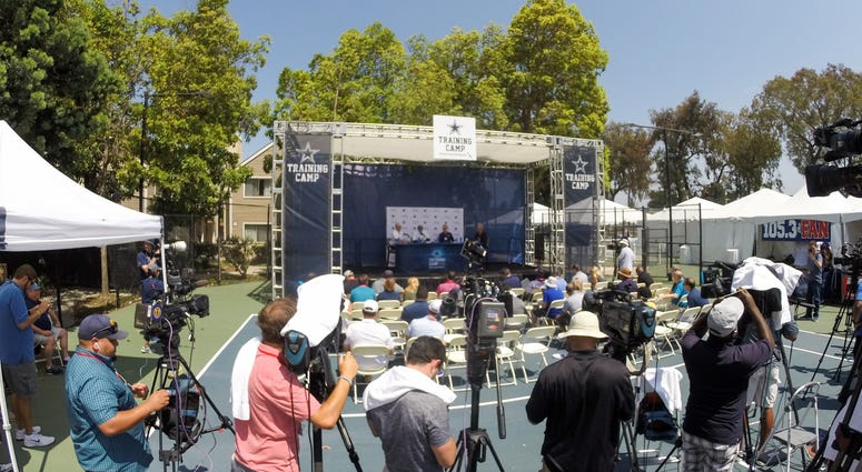 2018 Dallas Cowboys Training Camp Opening Press Conference 2018 Dallas Cowboys Training Camp Opening Press Conference