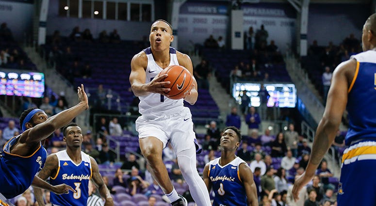 TCU guard Desmond Bane TCU guard Desmond Bane