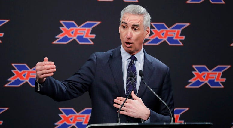 XFL Football Commissioner Oliver Luck XFL Football Commissioner Oliver Luck