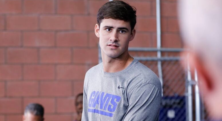 New York Giants' Daniel Jones New York Giants' Daniel Jones
