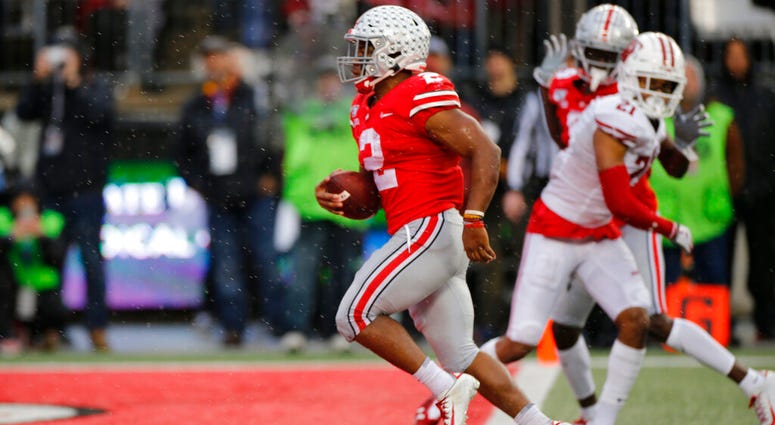 Ohio State running back J.K. Dobbins Ohio State running back J.K. Dobbins