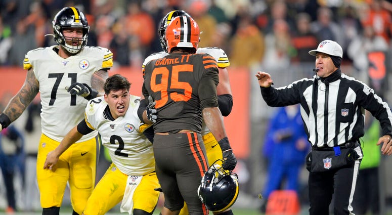 Pittsburgh Steelers quarterback Mason Rudolph Pittsburgh Steelers quarterback Mason Rudolph