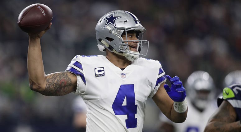 Dallas Cowboys quarterback Dak Prescott Dallas Cowboys quarterback Dak Prescott