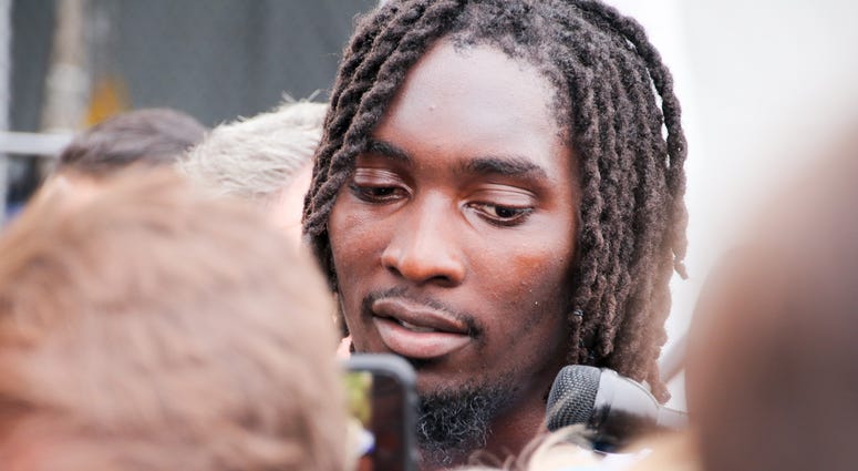 Demarcus Lawrence At 2018 Dallas Cowboys Training Camp Demarcus Lawrence At 2018 Dallas Cowboys Training Camp
