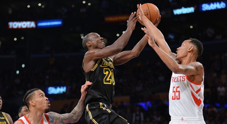Houston Rockets at Los Angeles Lakers Houston Rockets at Los Angeles Lakers