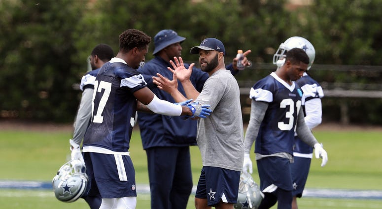 Dallas Cowboys defensive backs coach Kris Richard Dallas Cowboys defensive backs coach Kris Richard