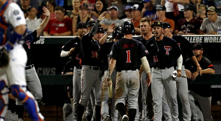 College World Series-Florida vs Texas Tech College World Series-Florida vs Texas Tech