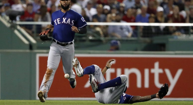 Texas Rangers at Boston Red Sox Texas Rangers at Boston Red Sox