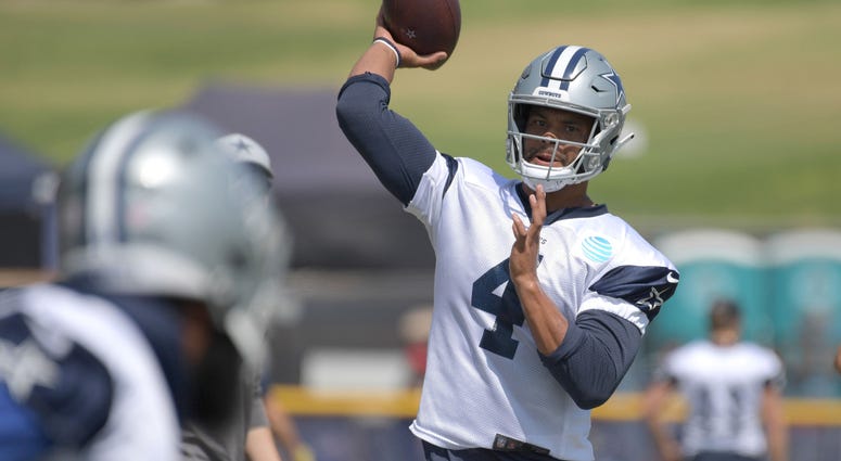 Dallas Cowboys quarterback Dak Prescott Dallas Cowboys quarterback Dak Prescott