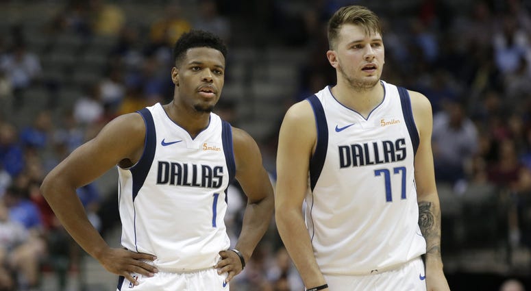 Luka Doncic & Dennis Smith Jr. Luka Doncic & Dennis Smith Jr.