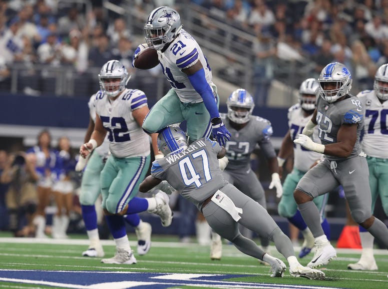 Ezekiel Elliott, Dallas Cowboys Ezekiel Elliott, Dallas Cowboys