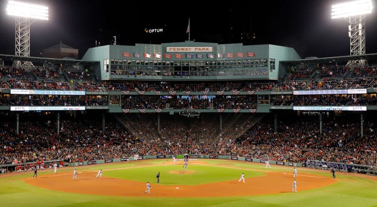 World Series-Los Angeles Dodgers at Boston Red Sox World Series-Los Angeles Dodgers at Boston Red Sox